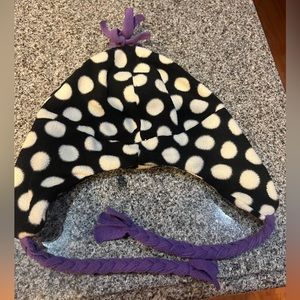 Kids fleece lined winter cap